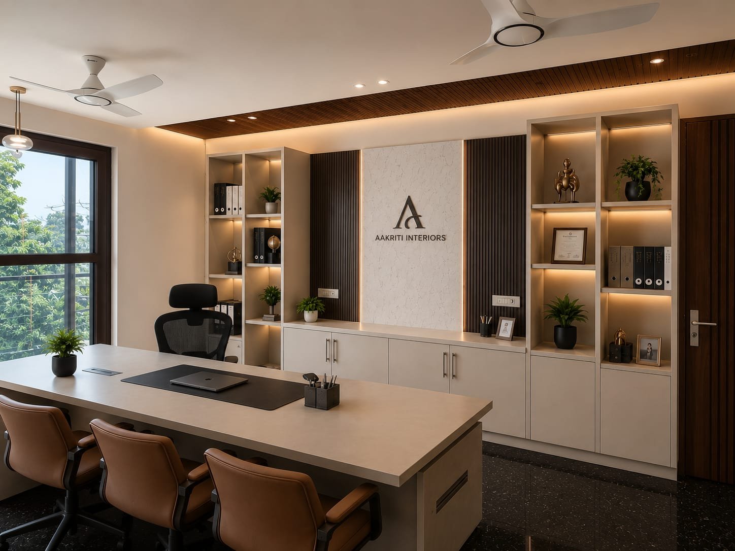 Aakriti Interior Designer studio and finished project